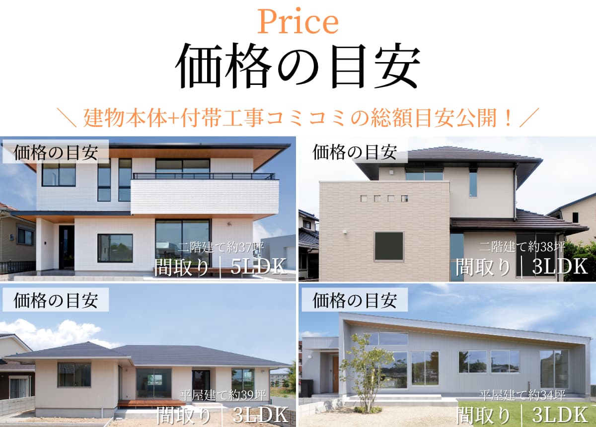 価格の目安(まとめ)